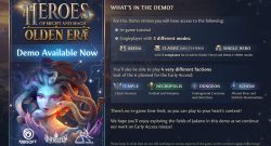 Heroes of Might & Magic Olden Era — Demo AVAILABLE NOW